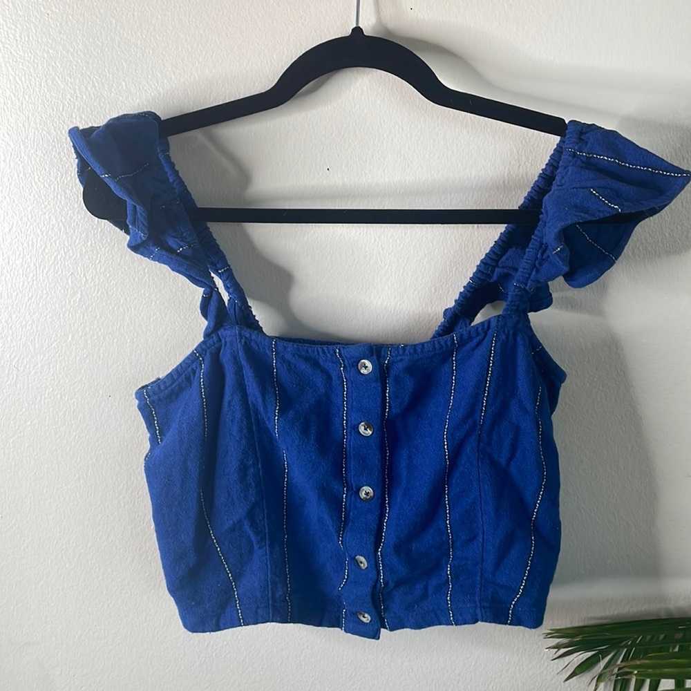 Billabong Stripe Cropped Top